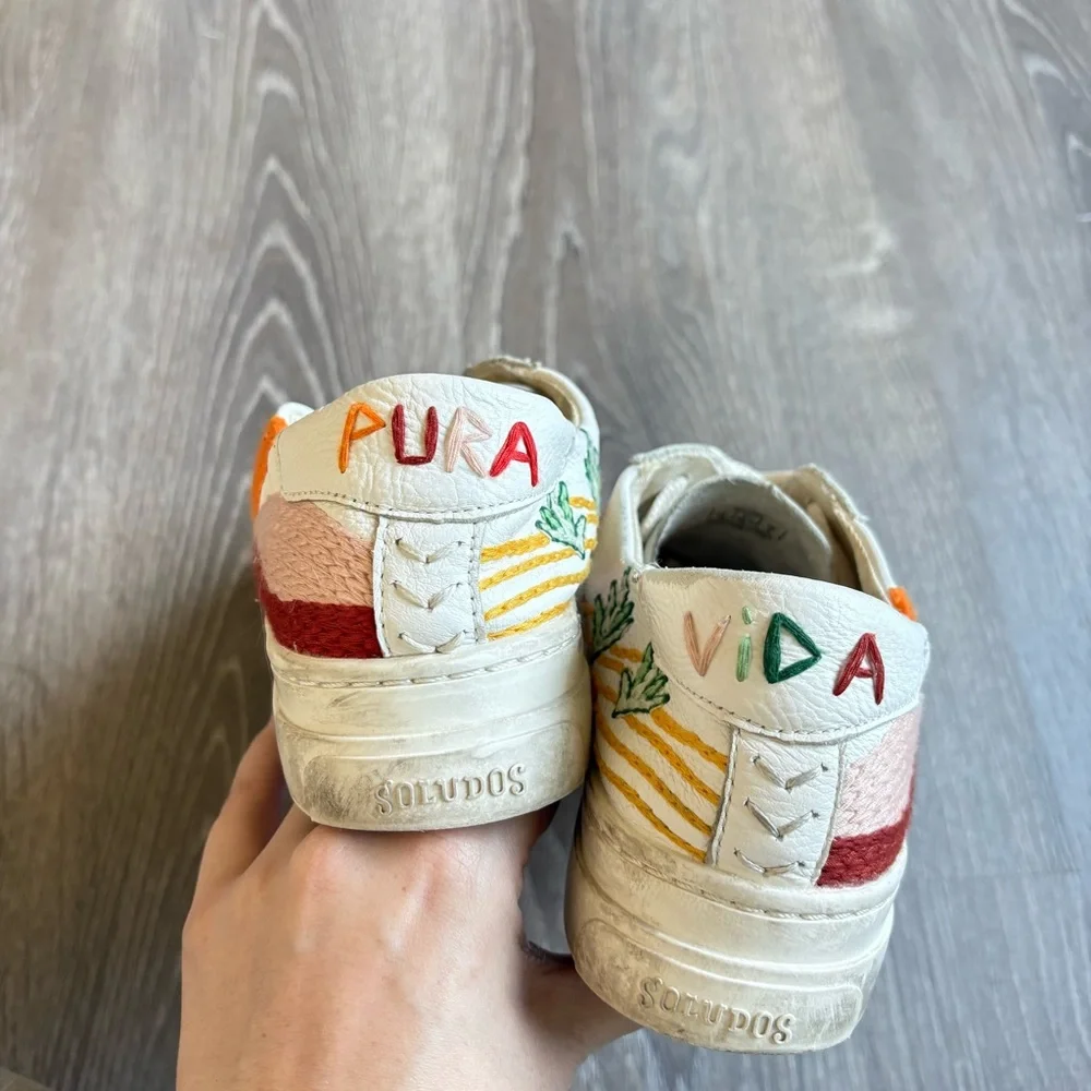 Soludos Hawaiian Platform Sneaker Women’s Size 10
